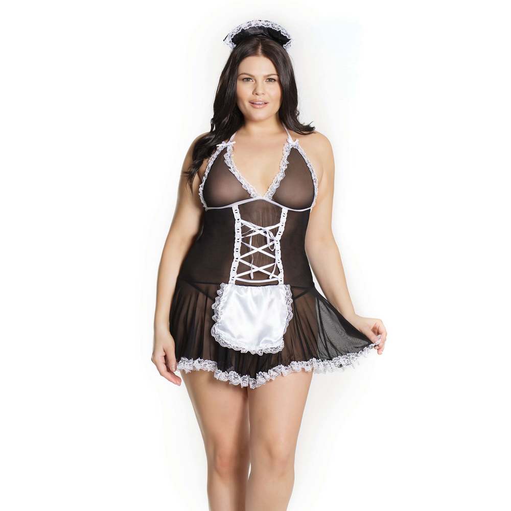 "French Maid" Chemise- Coquette - 2578